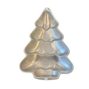 WILTON Christmas Tree Cake Baking Pan Mold 2001 Holidays
